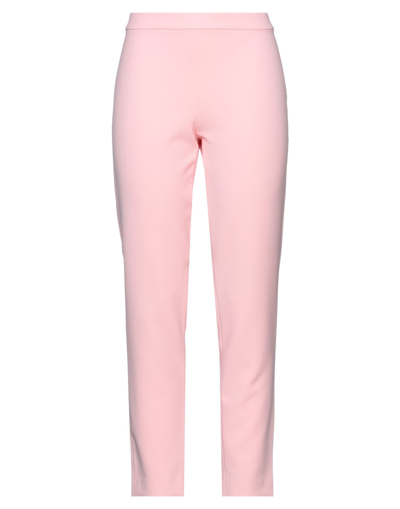 Shop Moschino Woman Pants Light Pink Size 12 Polyester, Polyurethane