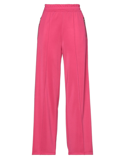 Shop Marc Ellis Woman Pants Fuchsia Size 10 Polyester In Pink