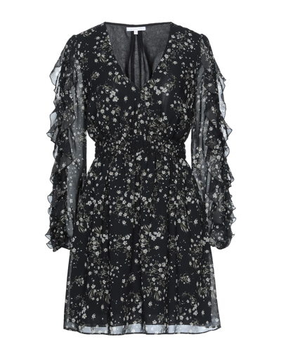 Patrizia Pepe Short Dresses In Black