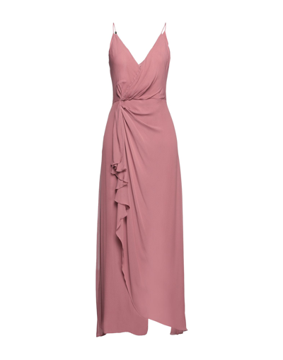 Shop Atos Lombardini Woman Maxi Dress Pastel Pink Size 10 Polyester