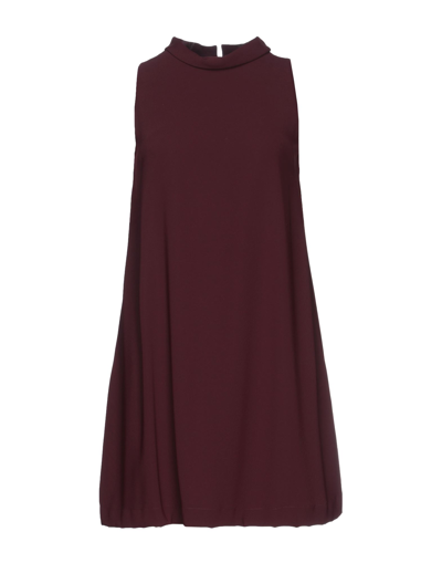 Shop Annie P . Woman Mini Dress Deep Purple Size 10 Polyester