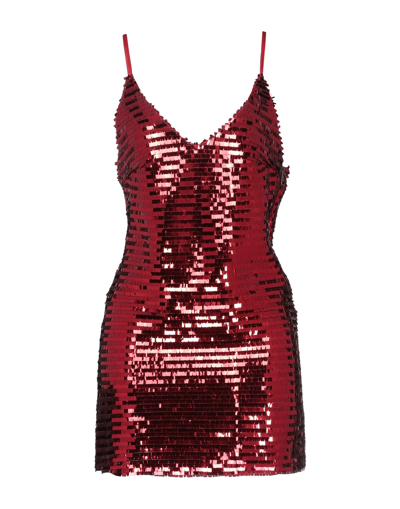 Shop Chiara Ferragni Woman Mini Dress Red Size Xs Polyester