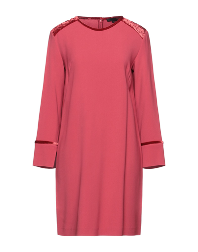 Shop Antonelli Woman Mini Dress Red Size 6 Polyester, Elastane