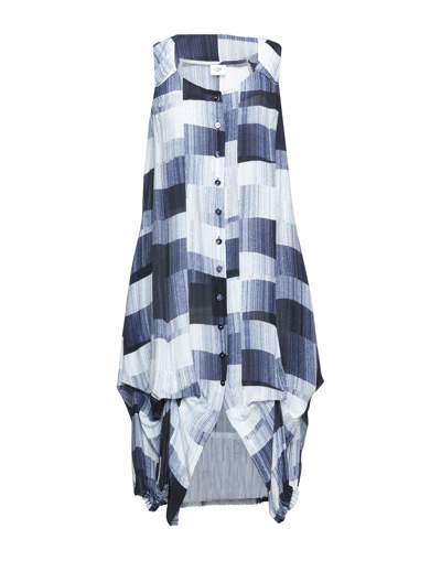 Shop Crea Concept Woman Midi Dress Midnight Blue Size 6 Viscose
