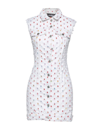 Shop Jeremy Scott Short Dresses In White