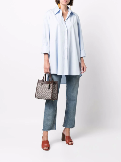 Coach Field Tote Bag In Braun