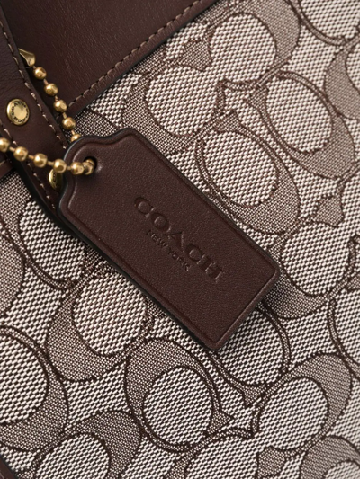 Coach Field Tote Bag In Braun