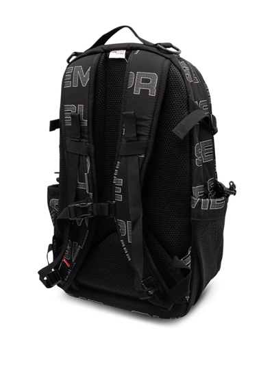 Shop Supreme Logo-print Backpack In Black