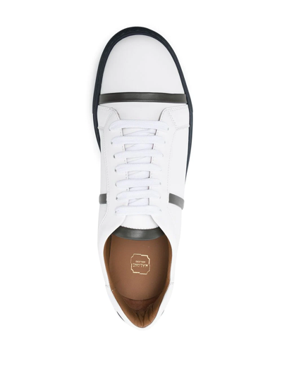 Shop Malone Souliers Deon Low-top Sneakers In Weiss