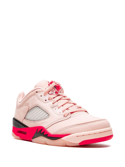 Shop Jordan Air  5 Low "arctic Pink" Sneakers