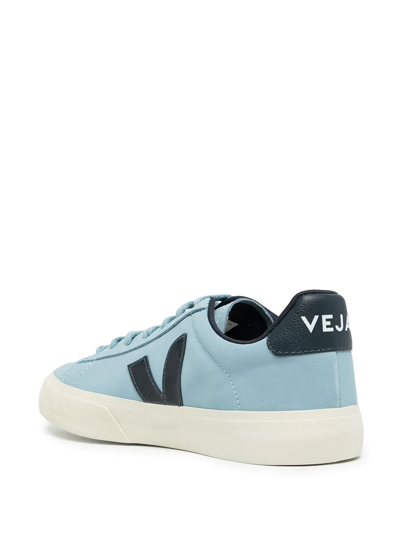 Shop Veja Campo Low-top Sneakers In Blue