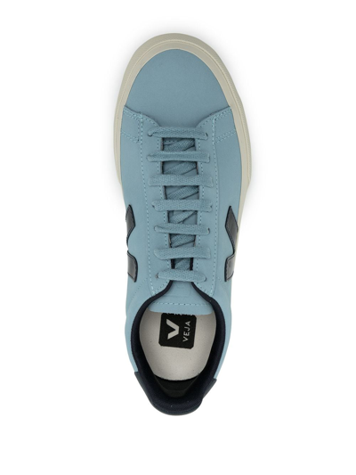 Shop Veja Campo Low-top Sneakers In Blue