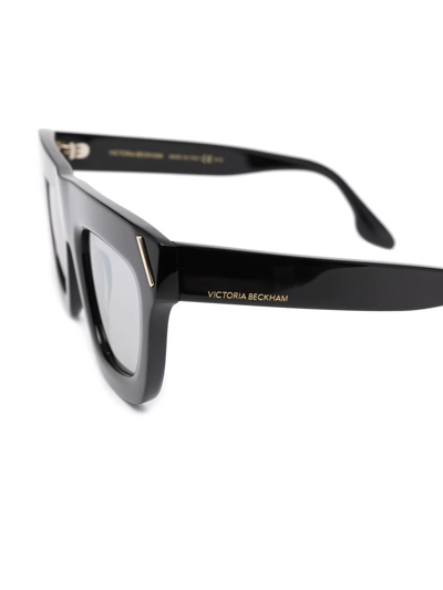Shop Victoria Beckham Wayfarer-frame Sunglasses In Schwarz