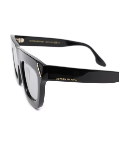 Victoria Beckham Wayfarer-frame Sunglasses In Schwarz