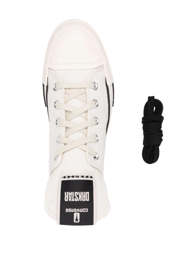 Rick Owens Drkshdw Off-white Converse Edition Drkstar Ox Sneakers | ModeSens