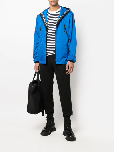 Shop Moncler Junichi Sport Jacket In Blau