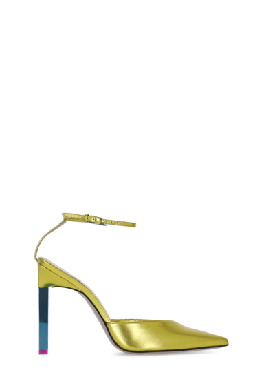 Shop Attico The  With Heel Golden