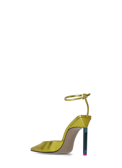 Shop Attico The  With Heel Golden