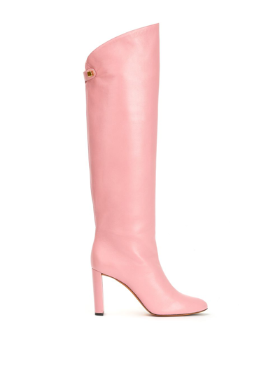 Shop Skorpios Adriana Boot In Pink