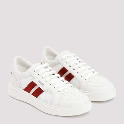 Shop Bally Melys-t Sneakers Shoes In White