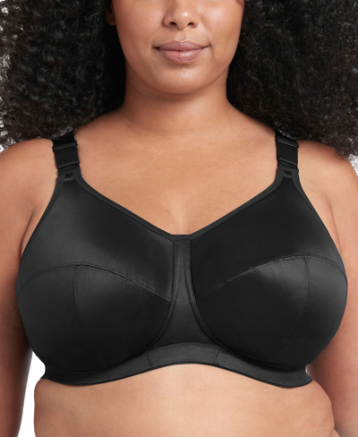 Goddess Plus Size Celeste Soft Cup Bra In Black