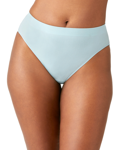 Shop Wacoal Women's B-smooth High-cut Brief Underwear 834175 In Cloud Blue