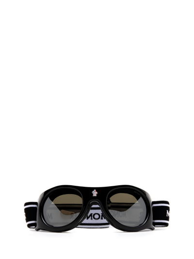 Shop Moncler Sunglasses In Black
