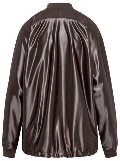 Shop Khrisjoy Dark Grey Polyester Sweatshirt