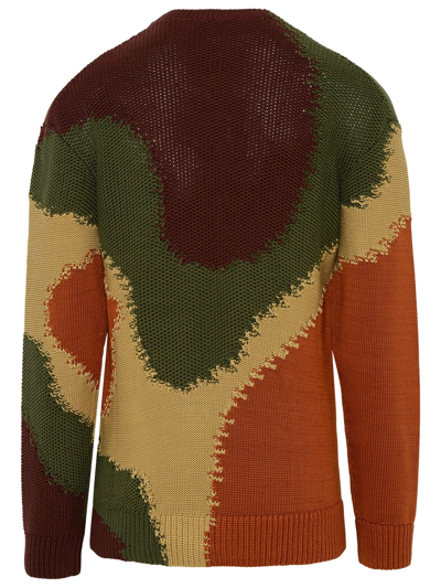 Shop Dolce & Gabbana Multicolor Cotton Sweater