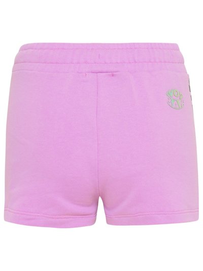 Shop Barrow Pink Cotton Shorts
