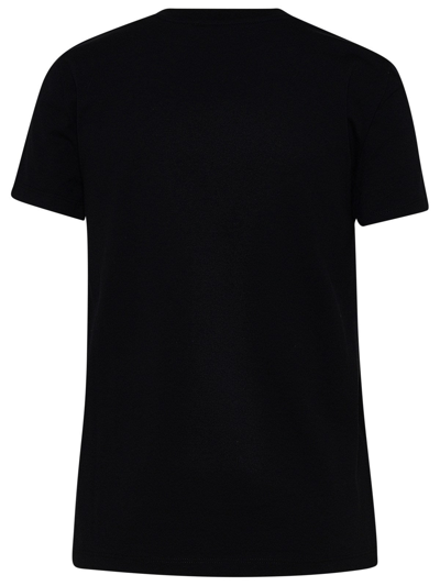 Shop Max Mara Black Cotton Ennio T-shirt
