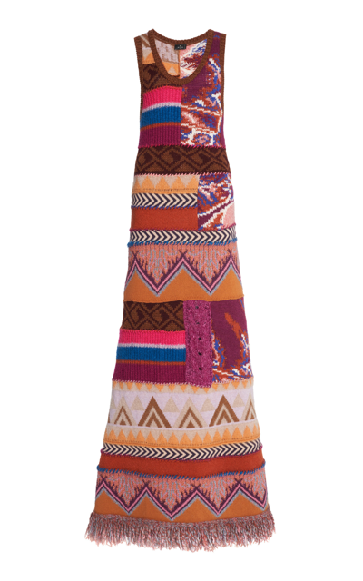 Shop Etro Women's Helen Knit Maxi Dress In Multi