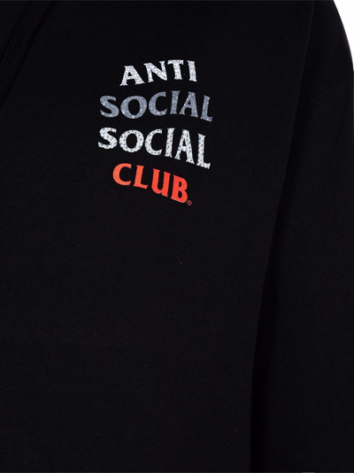 Shop Anti Social Social Club 99 Retro Iv Hoodie In Schwarz