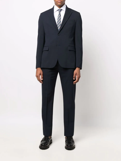 Canali Button-down Fitted Shirt In Weiss