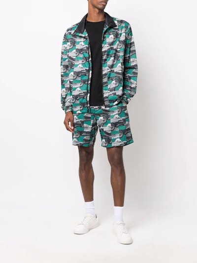 Ferrari Bermuda Shorts In Black