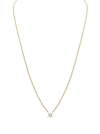Shop Pragnell 18kt Yellow Gold Rockchic Diamond Necklace