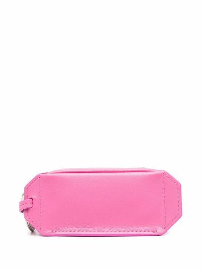 Jacquemus Logo-embossed Wallet In Rosa