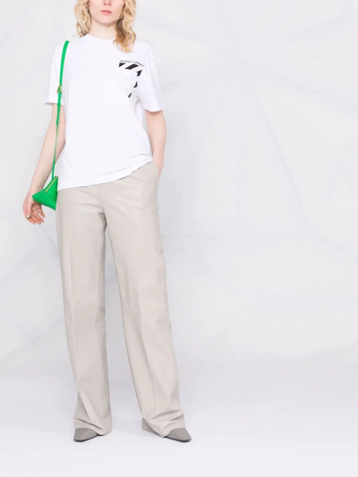 Off-white 'jersey' Short-sleeve T-shirt In White