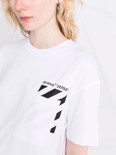 Off-white 'jersey' Short-sleeve T-shirt In White