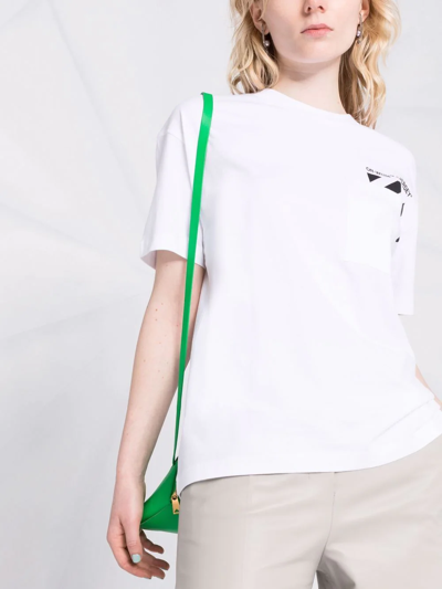 Off-white 'jersey' Short-sleeve T-shirt In White