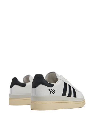 Shop Y-3 Hicho Low-top Sneakers In Weiss