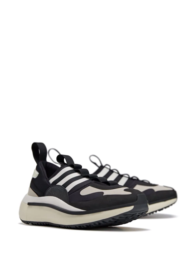 Shop Y-3 Qisan Cozy Low-top Sneakers In Schwarz