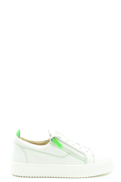 Shop Giuseppe Zanotti Sneakers In White