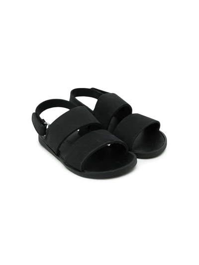 Shop Babywalker Open Toe Sandals In Black