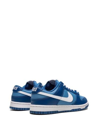 Nike Dunk Low Retro "dark Marina Blue" Sneakers In Blue