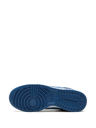 Nike Dunk Low Retro "dark Marina Blue" Sneakers In Blue