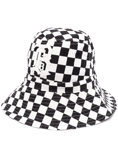 Black & White Oversized Bucket Hat
