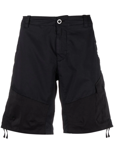 Shop Ten C Drawstring-hem Shorts In Schwarz