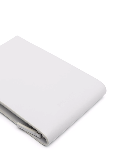 Jacquemus Leather Shoulder Bag In Grau