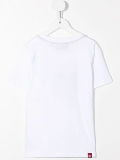 Mostly Heard Rarely Seen 8-bit Turbo 8-bit Appliqué T-shirt In White